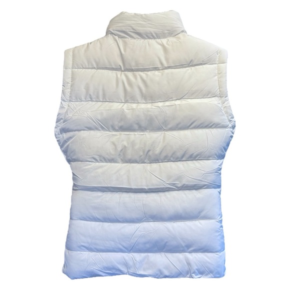 Snobbish White Zip Up Turtleneck Vest with Pockets Size Large NWT - Picture 14 of 14